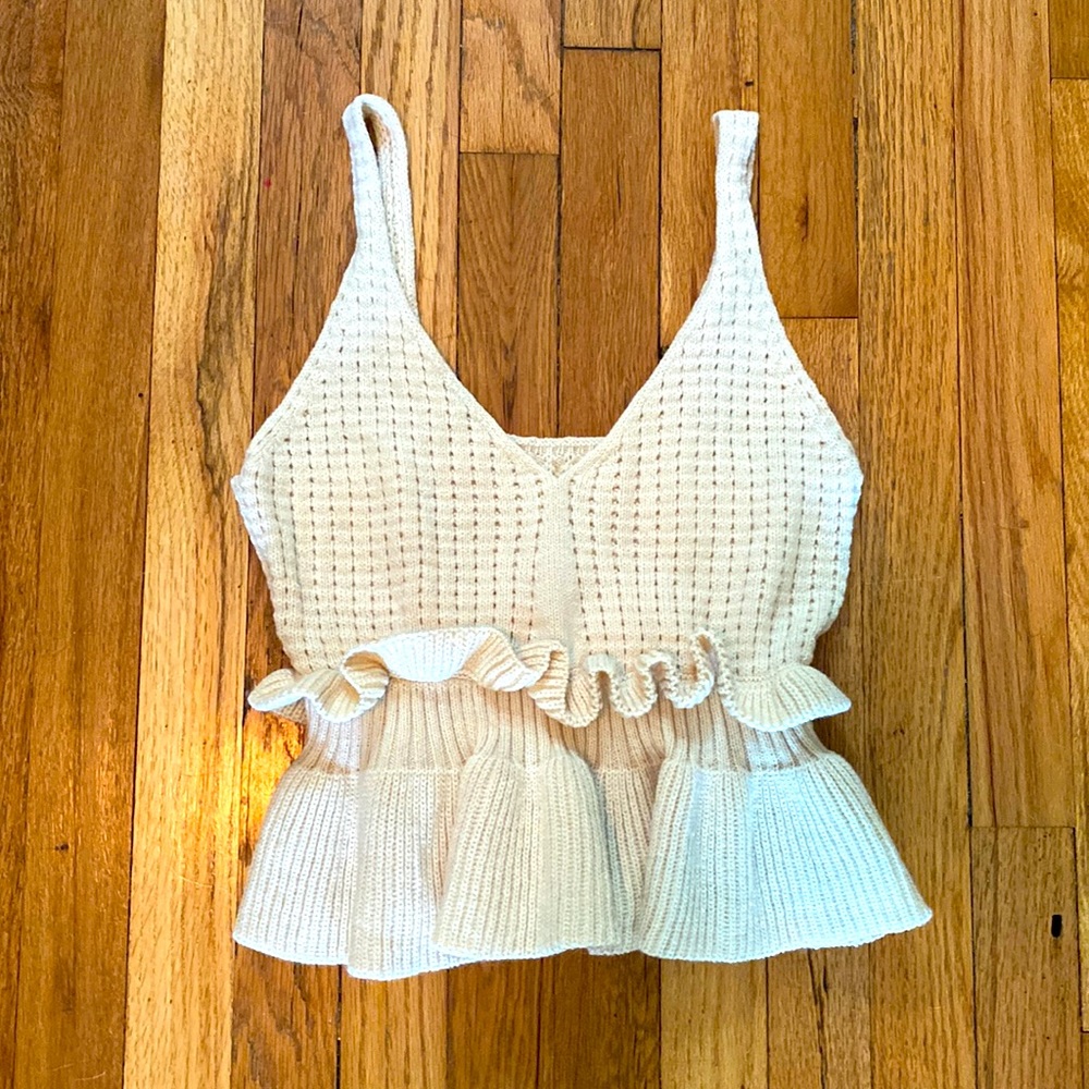 Knit tank